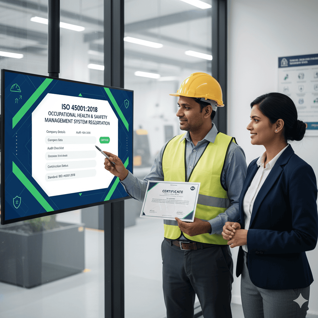 ISO Registration - 45001:2018